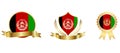 Afghanistan Flag icon . web icon set . icons collection flat. Simple vector illustration.