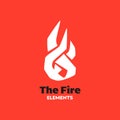 Fire Element Logo Concept