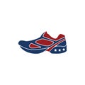 Sneaker Icon Design Royalty Free Stock Photo