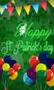 Happy St. Patrick\'s Day mobile banner.