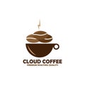 Illustration of coffee design vector Royalty Free Stock Photo