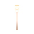 Marshmallow stick. Royalty Free Stock Photo
