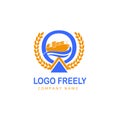 Design a ship logo that expresses maritime trade