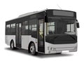 Luxury premium realistic bus colour elegant 3d car urban