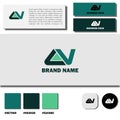Clean and Versatile Logo Designs for Modern Brands Royalty Free Stock Photo