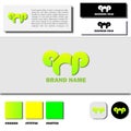 Clean and Versatile Logo Designs for Modern Brands Royalty Free Stock Photo