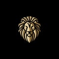 cool minimalist lion logo
