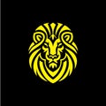 cool minimalist lion logo