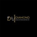 Initial Letter DA Logo Design Template. Abstract Letter DA Linked Logo. Diamond Ascendance luxury Royalty Free Stock Photo