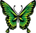 MobilThis  features an illustration of a butterflye Royalty Free Stock Photo