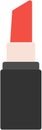 Classic Bright Red Lipstick Stick Vector Illustration Royalty Free Stock Photo