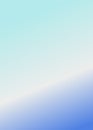 A gradient background transitioning from a light cyan at the top to a deeper blue at the bottom Royalty Free Stock Photo