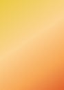A gradient background with a smooth transition from light yellow at the top left to a warm orange at the bottom right. Royalty Free Stock Photo