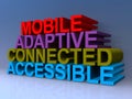 Mobile adaptive connected accessible