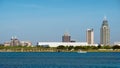 Mobile, Alabama, skyline Royalty Free Stock Photo