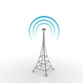 Mobile antena. Communication concept Royalty Free Stock Photo