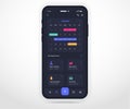 Mobile app calendar planner concept, Appointment calendar template UI UX, Smartphone calendar schedule agenda annual planning meet