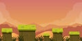 Mobile App Game Assets Background