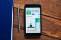 Mobile application to search for information on the Internet