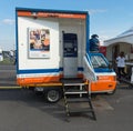 Mobile ATM of the bank Berliner Volksbank