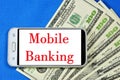 Mobile banking-manage your Bank account using a tablet computer, smartphone, or phone.