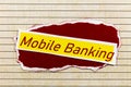 Mobile banking technology online smartphone digital transaction payment traveler