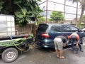 mobile car wash service, location in clandasan ulu, Balikpapan, Indonesia