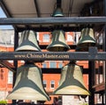 A portable carillon used for summer entertainment at stratford