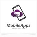 Mobile Click Application Logo Design Template