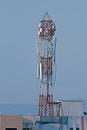 A mobile company tower Royalty Free Stock Photo
