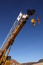 Mobile Construction Crane Royalty Free Stock Photo