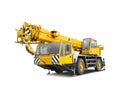 Mobile crane truck Royalty Free Stock Photo