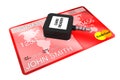 Mobile Credit Card reader Royalty Free Stock Photo