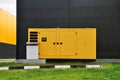 Mobile diesel generator for emergency electric power Royalty Free Stock Photo