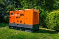 Mobile diesel generator for emergency electric power