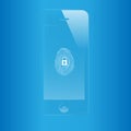 Mobile fingerprint scan security