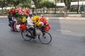 Flower seller in Vietnam