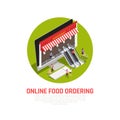 Mobile Food Ordering Concept