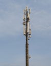 Mobile 5G Tower Royalty Free Stock Photo