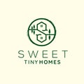 Mobile homes vector logo