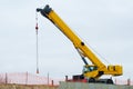 Mobile industrial crane telescopic