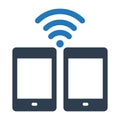 Mobile Internet Isolated Vector icon which can easily modify or edit Royalty Free Stock Photo