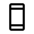 mobile Line Style vector icon which can easily modify or edit