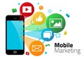 Mobile marketing graphics