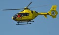 A Mobile Medical Team with the trauma heli Royalty Free Stock Photo