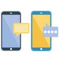 Mobile message, inbox Isolated which can be easily edit or modified Royalty Free Stock Photo
