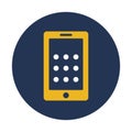 Mobile, mobile interface Vector icon which can easily modify Royalty Free Stock Photo