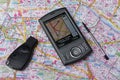 Mobile navigation GPS Royalty Free Stock Photo