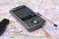 Mobile navigation GPS Royalty Free Stock Photo