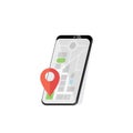 Mobile navigation Royalty Free Stock Photo